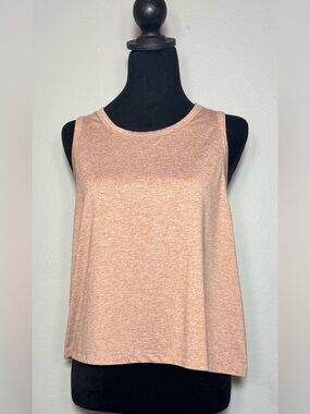 Fabletics Oasis High-Neck Racerback Cropped Tank, Size XXL